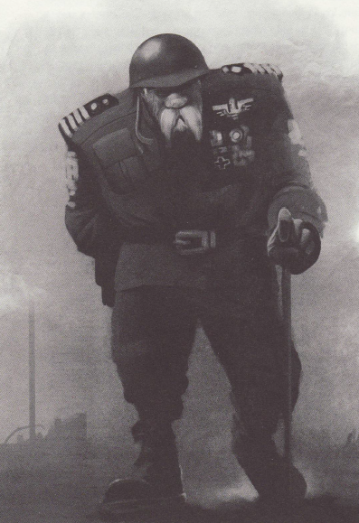 Klicka och titta på orginal-storleken Befälhavare från Armekår Nekropolis.