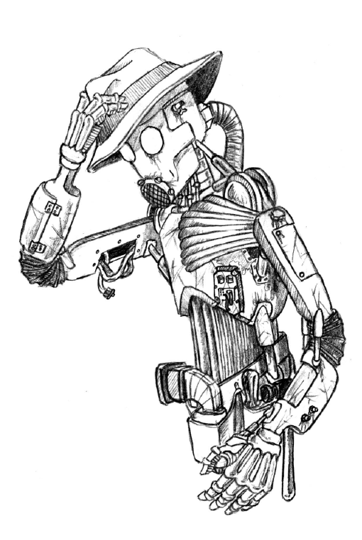 Klicka och titta på orginal-storleken Robot.